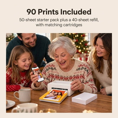Saltbox Dock Photo Printer · 90-Print Bundle