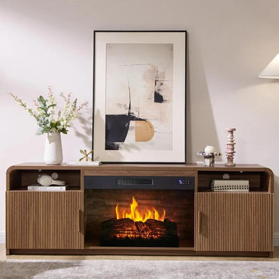 Saltbox Fireplace TV Stand · 70"