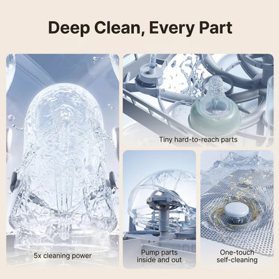 Momcozy DeepClean Baby Bottle Washer (D8)